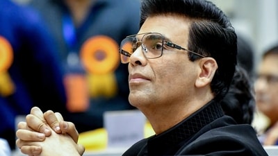 Karan Johar during the 69th National Film Awards, in New Delhi. (Rahul Singh) Karan Johar during the 69th National Film Awards, in New Delhi. (Rahul Singh)