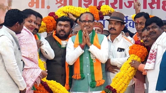Madhya Pradesh incumbent chief minister Shivraj Singh Chouhan (ANI) (ANI)