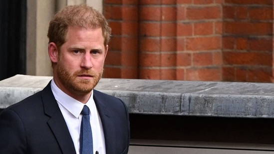Britain's Prince Harry, Duke of Sussex is seen. (AFP)