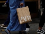 Zara Ad Controversy: A woman carries a bag from Spanish multinational retail clothing chain Zara, in the Gran Via of Bilbao, Spain.