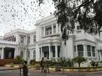 The official residence building of the Karnataka Governor in Bengaluru. (Arijit Sen / HT Photo) The official residence building of the Karnataka Governor in Bengaluru. (Arijit Sen / HT Photo)