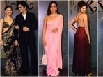 Tamannaah Bhatia, Vijay Varma, Sayani Gupta, Urvashi Rautela and Jackie Shroff attend Randeep Hooda and Lin's reception. 