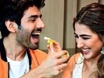 Actors Sara Ali Khan and Kartik Aaryan were seen in the 2020 film Love Aaj Kal. Actors Sara Ali Khan and Kartik Aaryan were seen in the 2020 film Love Aaj Kal.