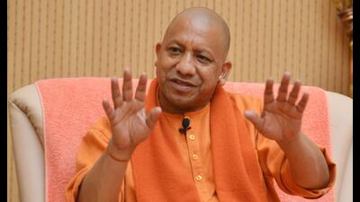 “Those who have still not availed benefit of schemes like housing, toilet, LPG cylinder, free ration, Kisan Samman Nidhi, Ayushman Insurance should be made aware that in the vans carrying ‘Modi guarantee’, it will be ensured that those eligible are enlisted and made to avail benefits,” said Yogi Adityanath. (File Photo) “Those who have still not availed benefit of schemes like housing, toilet, LPG cylinder, free ration, Kisan Samman Nidhi, Ayushman Insurance should be made aware that in the vans carrying ‘Modi guarantee’, it will be ensured that those eligible are enlisted and made to avail benefits,” said Yogi Adityanath. (File Photo)
