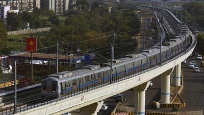Delhi recorded a minimum temperature of 6.8°C. (HT PHOTO) Delhi recorded a minimum temperature of 6.8°C. (HT PHOTO)