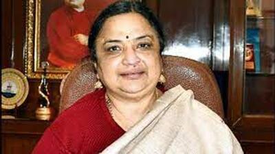 JNU vice-chancellor Santishree Dhulipudi Pandit rejected reports that a new JNU manual has restricted protests on the University campus. (HT Photo) JNU vice-chancellor Santishree Dhulipudi Pandit rejected reports that a new JNU manual has restricted protests on the University campus. (HT Photo)