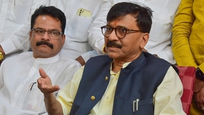 Shiv Sena (UBT) leader and MP Sanjay Raut (PTI)