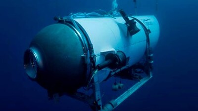 Titan Submersible Incident: On June 18, 2023, the submersible named Titan, carrying five people, disappeared in international waters in the North Atlantic Ocean near the coast of Newfoundland, Canada. Communication was lost 1 hour and 45 minutes into its dive to the wreck site. (AP) Titan Submersible Incident: On June 18, 2023, the submersible named Titan, carrying five people, disappeared in international waters in the North Atlantic Ocean near the coast of Newfoundland, Canada. Communication was lost 1 hour and 45 minutes into its dive to the wreck site. (AP)