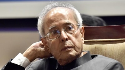 Written by his daughter Sharmishtha Mukherjee and titled Pranab, My Father, the book draws on his diaries and conversations with his daughter. (HT) Written by his daughter Sharmishtha Mukherjee and titled Pranab, My Father, the book draws on his diaries and conversations with his daughter. (HT)