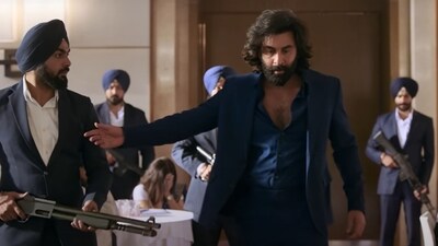 Ranbir Kapoor plays a violent character named Ranvijay Singh in Animal. Ranbir Kapoor plays a violent character named Ranvijay Singh in Animal.