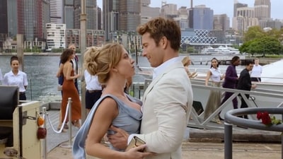 A still from the trailer of Anyone But You. A still from the trailer of Anyone But You.