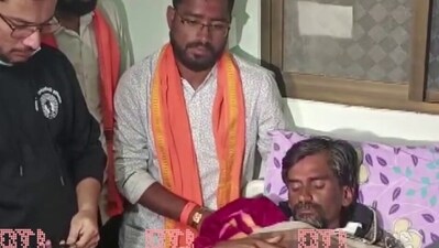 Activist Manoj Jarange-Patil hospitalised Activist Manoj Jarange-Patil hospitalised