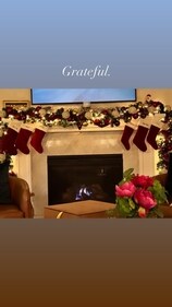 Priyanka Chopra shared a picture of her Christmas decor. Priyanka Chopra shared a picture of her Christmas decor.