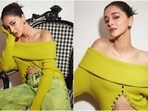 Ananya Panday shows how to give winter wear a vibrant twist in new photoshoot. 