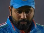 An emotional Rohit Sharma after India lost to Australia in the World Cup final. An emotional Rohit Sharma after India lost to Australia in the World Cup final.