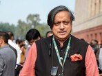 Congress MP Shashi Tharoor during the Winter session of Parliament. Congress MP Shashi Tharoor during the Winter session of Parliament.