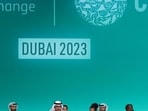 Plenary session at COP28 in Dubai. (AFP)
