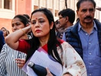 TMC leader Mahua Moitra after being expelled by the Lok Sabha during the winter session of Parliament. (PTI) TMC leader Mahua Moitra after being expelled by the Lok Sabha during the winter session of Parliament. (PTI)