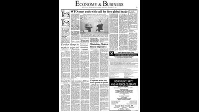 HT This Day: December 14, 1996 -- WTO meet ends with call for free global trade HT This Day: December 14, 1996 -- WTO meet ends with call for free global trade