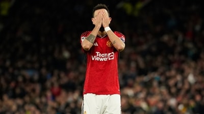 Manchester United crashed out of the Champions League. (AP) Manchester United crashed out of the Champions League. (AP)