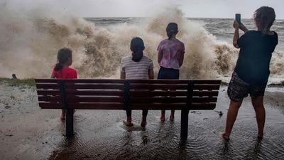 "This is a serious event, and it has been some time since this part of the coast has seen a cyclone of this intensity," remarked Deputy Premier Steven Miles to reporters in the state capital Brisbane. (AFP) "This is a serious event, and it has been some time since this part of the coast has seen a cyclone of this intensity," remarked Deputy Premier Steven Miles to reporters in the state capital Brisbane. (AFP)