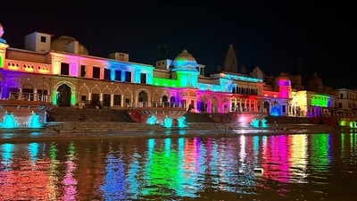 Ram ki Paidi on the banks of the Saryu River in Ayodhya. (HOABL) Ram ki Paidi on the banks of the Saryu River in Ayodhya. (HOABL)