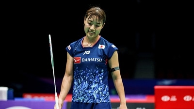 Japan's Nozomi Okuhara (AFP) Japan's Nozomi Okuhara (AFP)