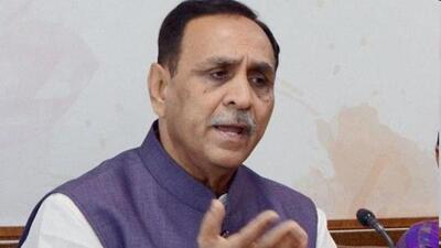 BJP leader Vijay Rupani on Wednesday accused the Punjab government of spreading false propaganda against the Centre over the issue of funds. (HT File)