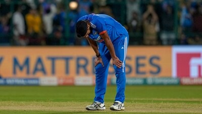 India's Arshdeep Singh in action (AP) India's Arshdeep Singh in action (AP)