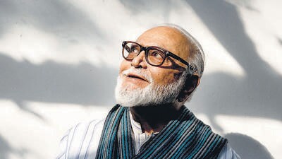 Mumbai, India - Nov. 24, 2023: Chhagan Bhujbal Member of the Maharashtra Assembly pose for the photos during interview in Mumbai, India, on Friday, November 24, 2023. (Photo by Satish Bate/ Hindustan Times) (Hindustan Times) Mumbai, India - Nov. 24, 2023: Chhagan Bhujbal Member of the Maharashtra Assembly pose for the photos during interview in Mumbai, India, on Friday, November 24, 2023. (Photo by Satish Bate/ Hindustan Times) (Hindustan Times)