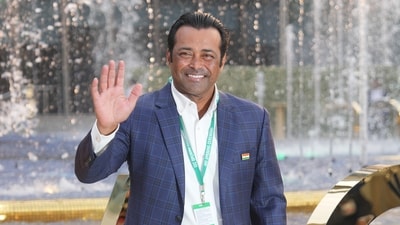 Indian tennis player Leander Paes during the inauguration of the 141st Session of International Olympic Committee, in Mumbai (PTI) Indian tennis player Leander Paes during the inauguration of the 141st Session of International Olympic Committee, in Mumbai (PTI)