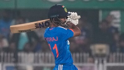 Ruturaj Gaikwad in action for India. (PTI) Ruturaj Gaikwad in action for India. (PTI)