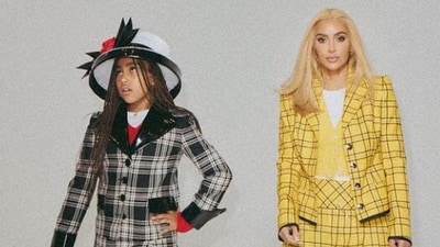 Kim Kardashian and her daughter North West (Instagram) Kim Kardashian and her daughter North West (Instagram)