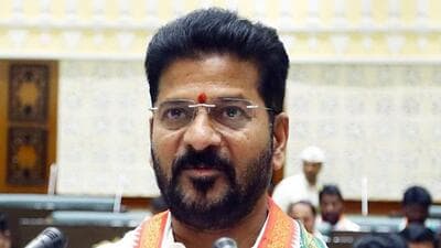 Telangana chief minister Revanth Reddy on Wednesday announces a total revamp of Dharani portal. (ANI)