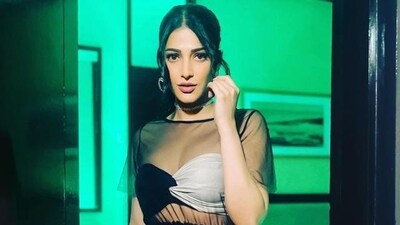 Sheer Clothing: The fashion world witnessed a revival of sheer tops over vests and camis, along with transparent slips layered over tees and jeans this year. Sheer clothing took center stage as a major fashion trend for spring 2023.&nbsp; (Instagram)