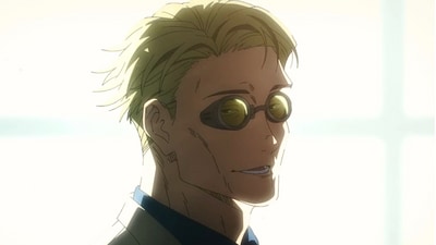 In his last moments, Nanami passes the torch to Yuji, and the behind-the-scenes clip showcases Tsuda's remarkable commitment to embodying the character. (MAPPA)
