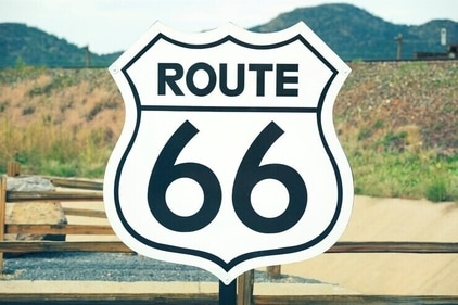 Highway 66 was one of the original highways in the United States Numbered Highway System. (Freepik) Highway 66 was one of the original highways in the United States Numbered Highway System. (Freepik)