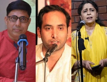 Poets Vikas Sharma 'Raaz', Vikas Rana and Poonam Meera will pay homage to Pakistani poet Jaun Elia on his 92nd birth anniversary, among other literauteurs. Poets Vikas Sharma 'Raaz', Vikas Rana and Poonam Meera will pay homage to Pakistani poet Jaun Elia on his 92nd birth anniversary, among other literauteurs.