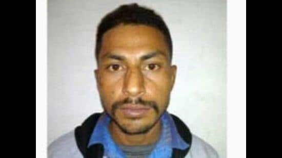 Sukhdev Singh, the Ludhiana robber killed in the encounter. (HT Phoro)