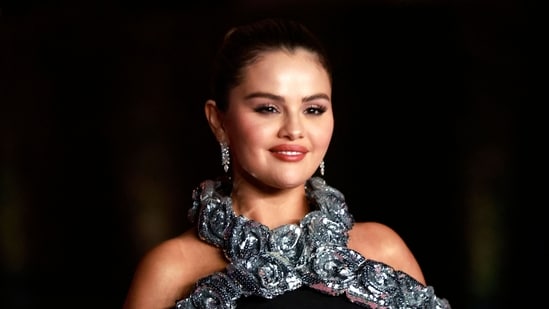 US actress Selena Gomez attends the 3rd Annual Academy Museum Gala at the Academy Museum of Motion Pictures in Los Angeles, December 3, 2022. (Photo by Michael TRAN / AFP) (AFP)