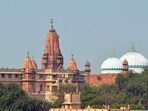 A view of the Krishna Janmasthan Temple Complex and Shahi Eidgah Mosque, in Mathura. (ANI) A view of the Krishna Janmasthan Temple Complex and Shahi Eidgah Mosque, in Mathura. (ANI)