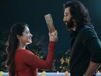Rashmika Mandanna and Ranbir Kapoor in a still from Animal