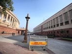 Parliament House complex wears a deserted look after a security breach on the anniversary of the 2001 Parliament terror attack. Parliament House complex wears a deserted look after a security breach on the anniversary of the 2001 Parliament terror attack.