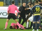 MKE Ankaragucu President Faruk Koca attacked referee Halil Umut Meler.
