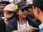 Shah Rukh Khan and Suhana Khan at Shirdi Sai Baba temple. Shah Rukh Khan and Suhana Khan at Shirdi Sai Baba temple.