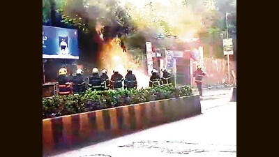 Civic contractor and JCB driver arrested for damaging Mahanagar gas pipeline