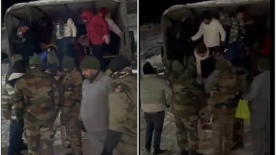 Soldiers even vacated their barracks to enable the accommodation of the stranded tourists