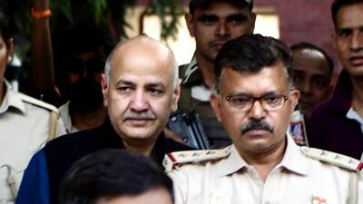 Former Delhi deputy chief minister Manish Sisodia in his review plea had raised several “errors” in the judgment and sought an open court hearing of his petition. (ANI) Former Delhi deputy chief minister Manish Sisodia in his review plea had raised several “errors” in the judgment and sought an open court hearing of his petition. (ANI)
