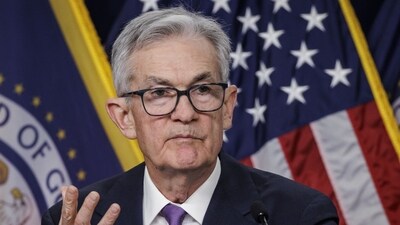 Jerome Powell, chairman of the US Federal Reserve, speaks during a news conference following a Federal Open Market Committee (FOMC) meeting in Washington, DC, US, on Wednesday, Dec. 13, 2023. Photographer: Samuel Corum/Bloomberg Jerome Powell, chairman of the US Federal Reserve, speaks during a news conference following a Federal Open Market Committee (FOMC) meeting in Washington, DC, US, on Wednesday, Dec. 13, 2023. Photographer: Samuel Corum/Bloomberg