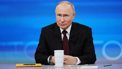 Russian President Vladimir Putin (via REUTERS)